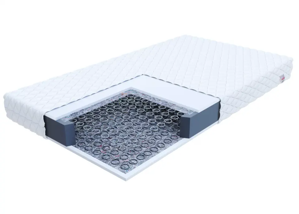 ⁨Materac bonellowy PESARO Sprężyny bonellowe, pianka poliuretanowa - 100 x 200 - H3 średnio twardy - 15 cm⁩ w sklepie Wasserman.eu
