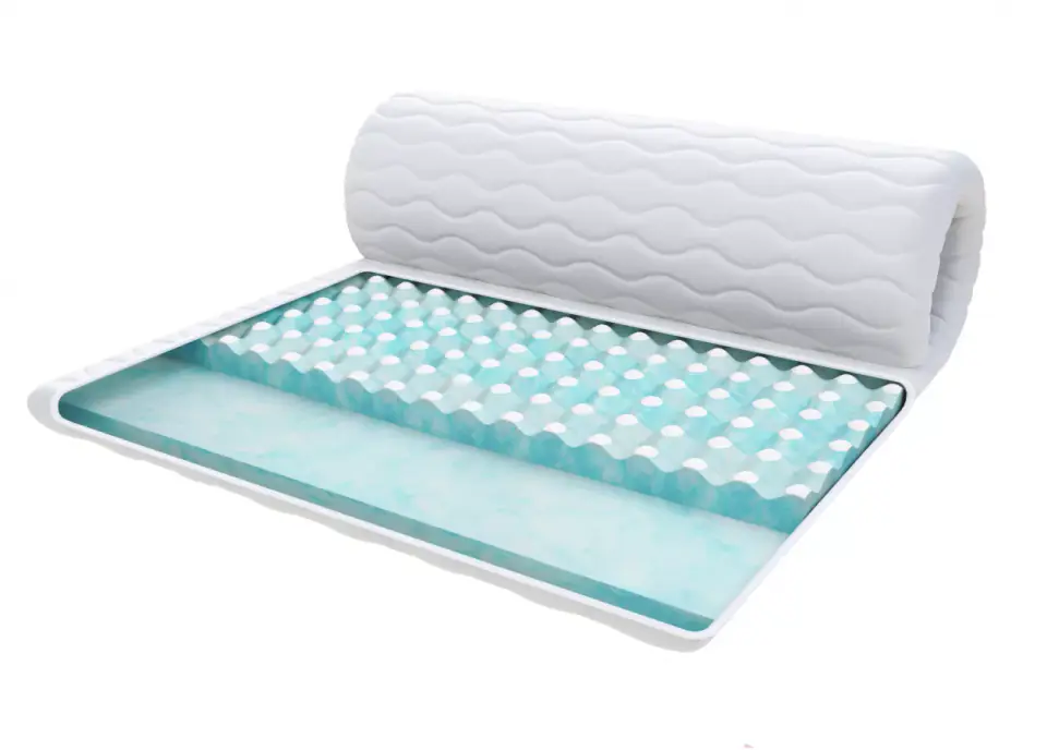 ⁨Nakładka na materac MALTA DOUBLE Nakładka zwiększająca komfort snu - 130 x 200 - 8 cm⁩ w sklepie Wasserman.eu