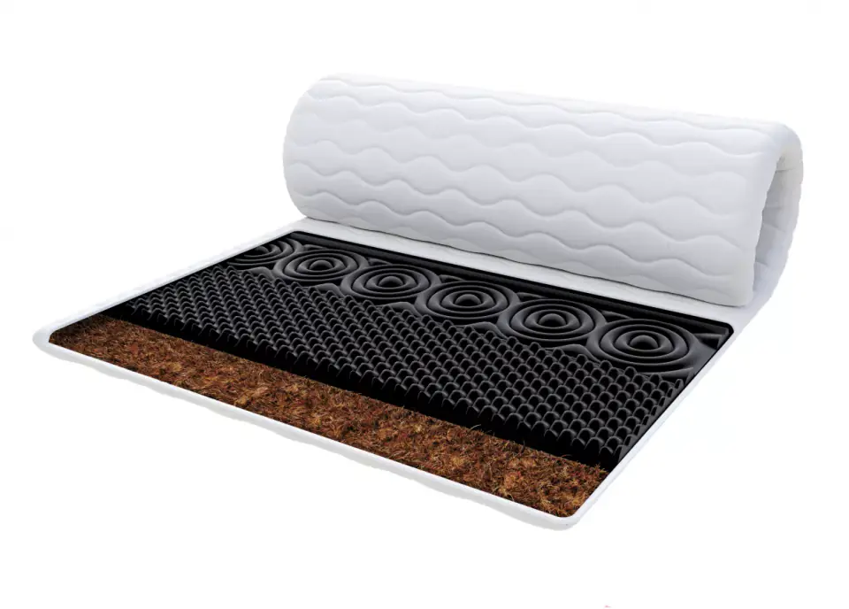 ⁨Nakładka na materac NERO Z KOKOSEM 6 cm - 80 x 200 - H4 twardy - 6 cm⁩ w sklepie Wasserman.eu