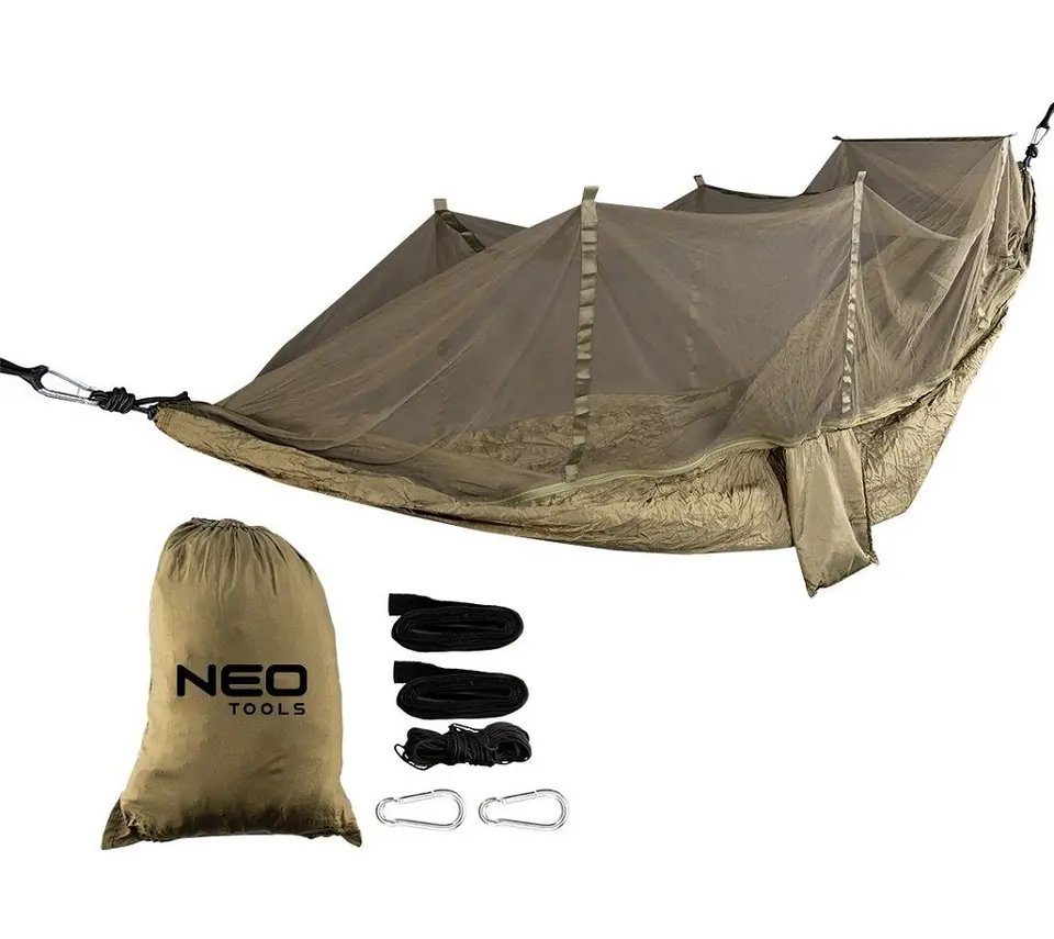 ⁨HAMMOCK WITH MOSQUITO NET 330*140CM.⁩ at Wasserman.eu