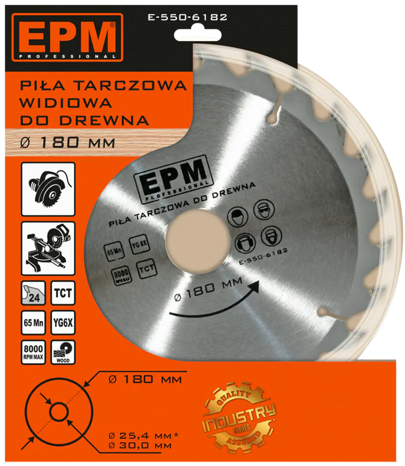 ⁨PIŁA SPIEKOWA 180MM 24 ZĘBÓW⁩ w sklepie Wasserman.eu