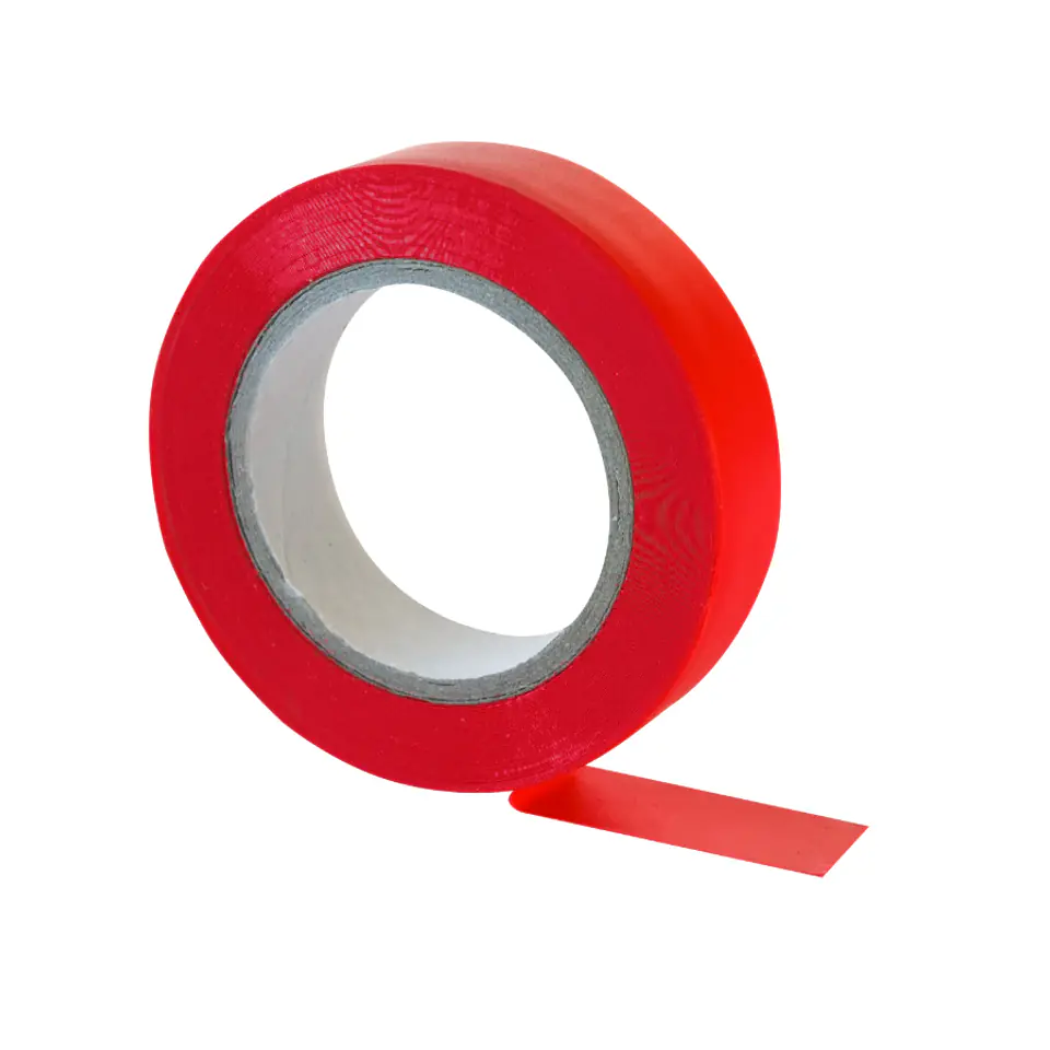 ⁨INSULATING TAPE 15MM*10M RED⁩ at Wasserman.eu