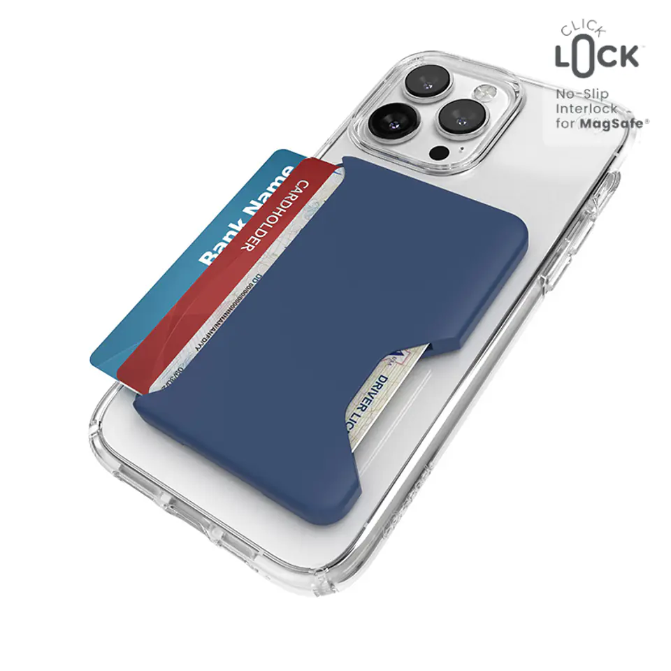 ⁨Speck ClickLock Wallet For MagSafe - Magnetyczny portfel MagSafe (Coastal Blue)⁩ w sklepie Wasserman.eu