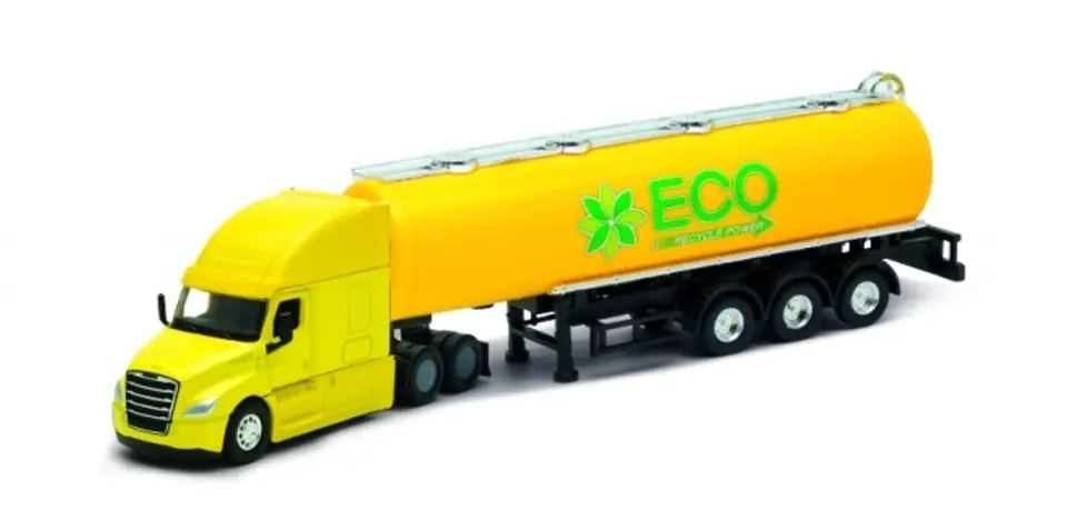 ⁨Welly cysterna FREIGHTLINER ECO 1:64 samochód kolekcjonerski⁩ w sklepie Wasserman.eu