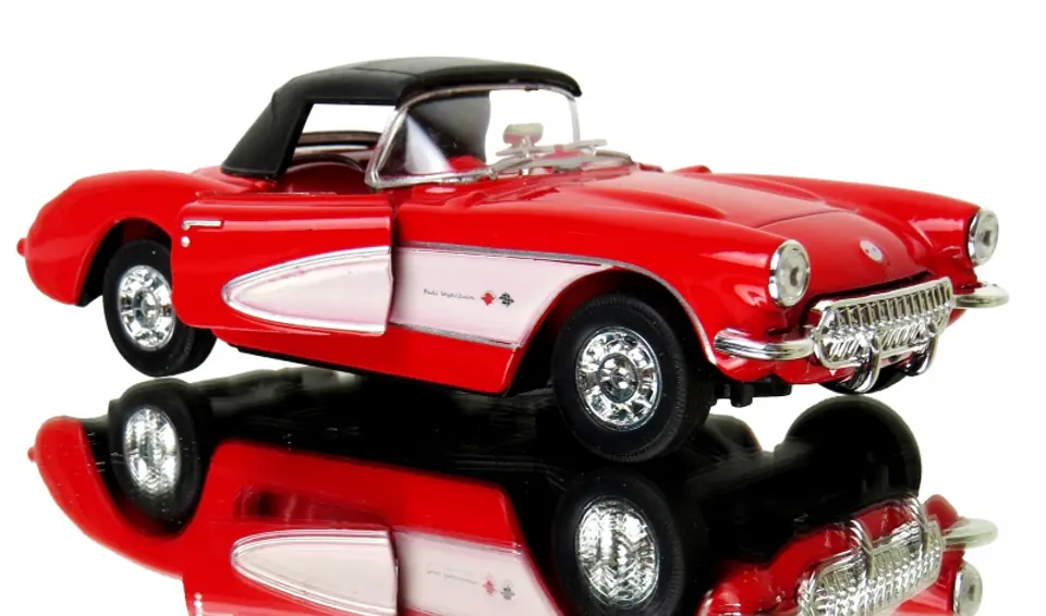 ⁨WELLY 1957 CHEVROLET CORVETTE 1:24 SAMOCHÓD KOLEKCJONERSKI⁩ w sklepie Wasserman.eu