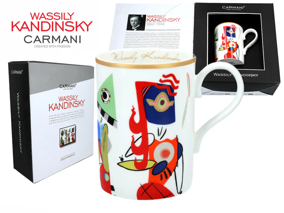 Kubek - Wassily Kandinsky, Muses (CARMANI) w sklepie Wasserman.eu