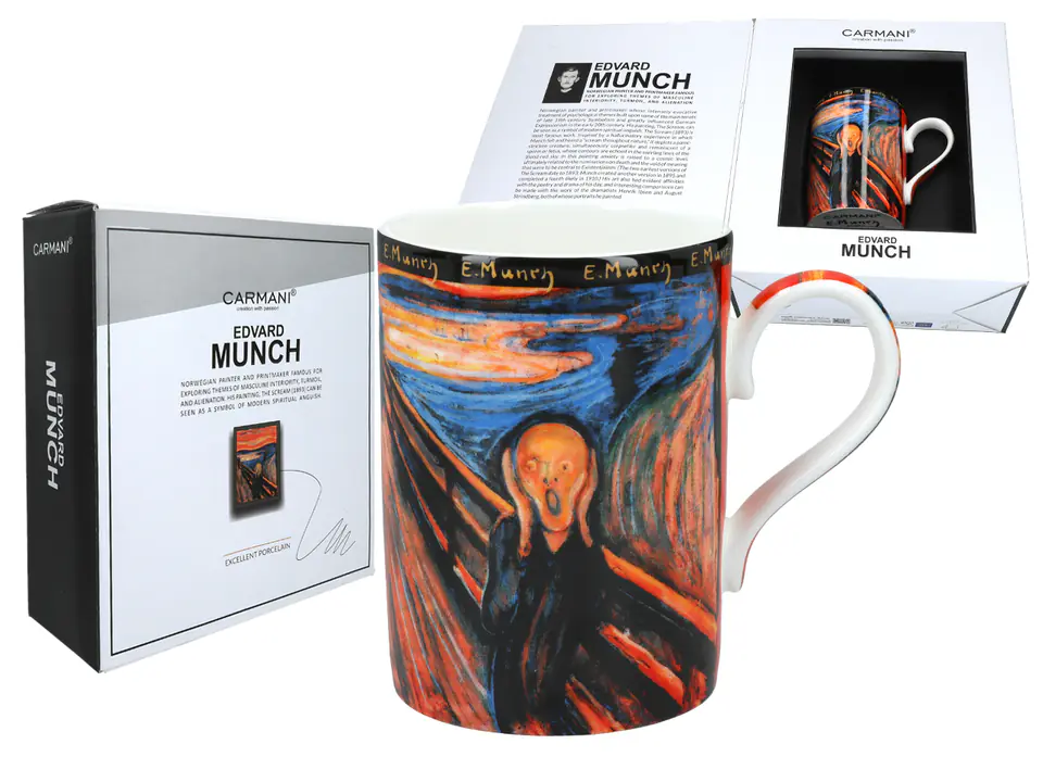 Kubek - E. Munch, Krzyk (CARMANI) w sklepie Wasserman.eu
