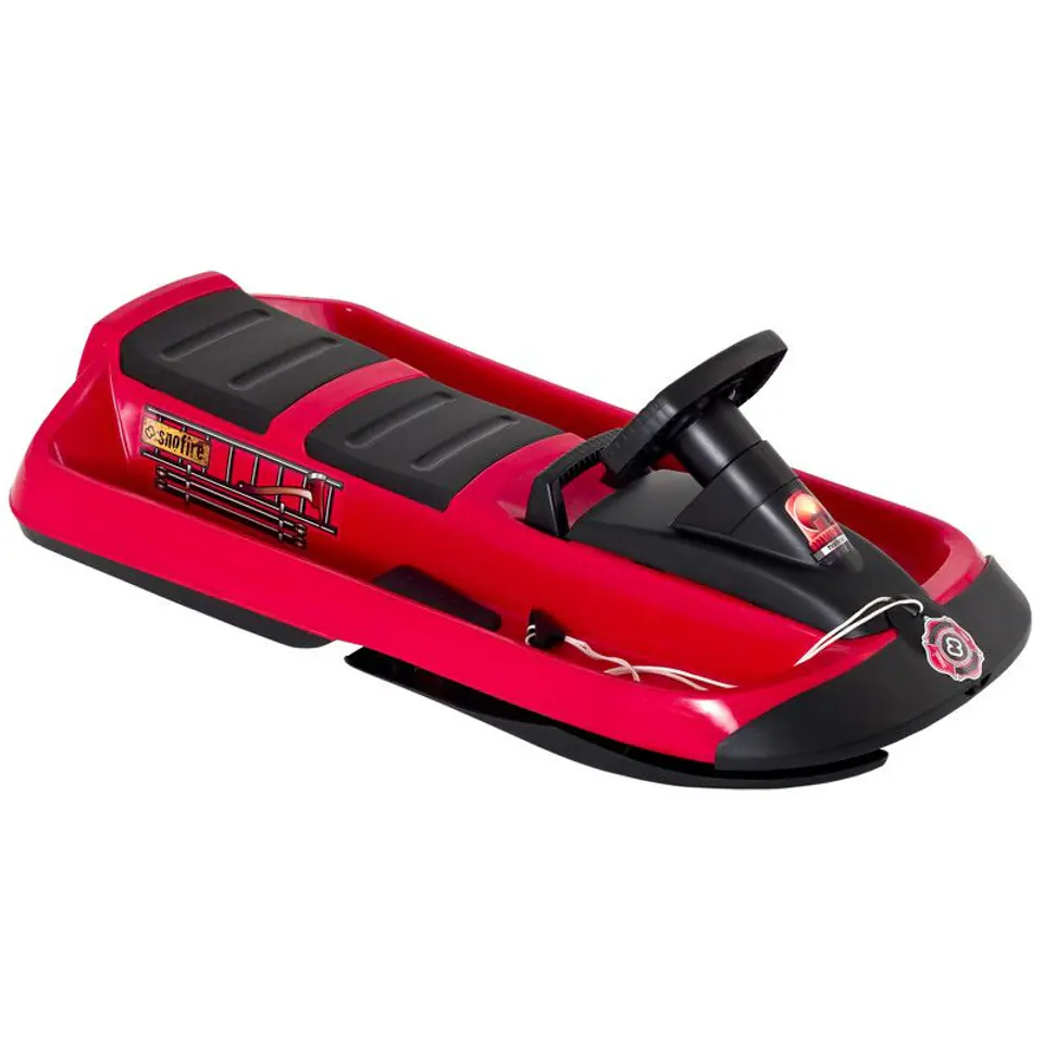 ⁨Hamax Sno Fire Snow racer Black, Red Polyethylene⁩ at Wasserman.eu