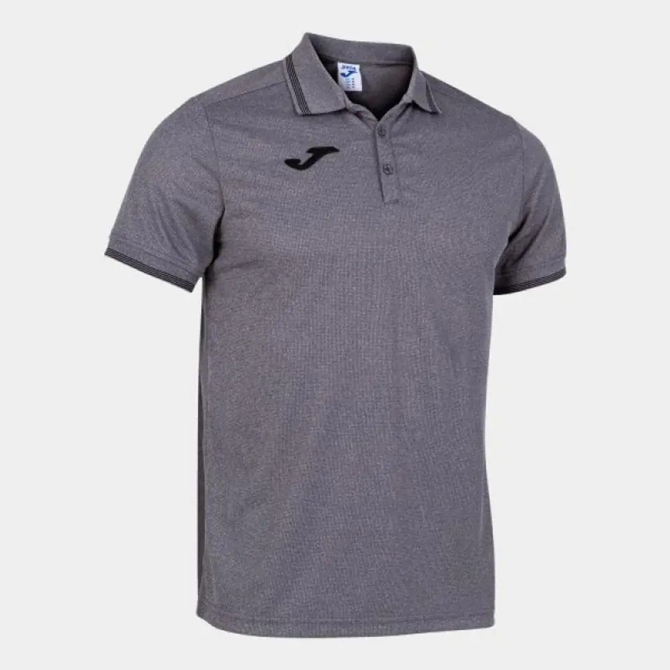 ⁨Koszulka Joma Campus III Polo S/S 101588. (kolor Szary/Srebrny, rozmiar 3XS)⁩ w sklepie Wasserman.eu