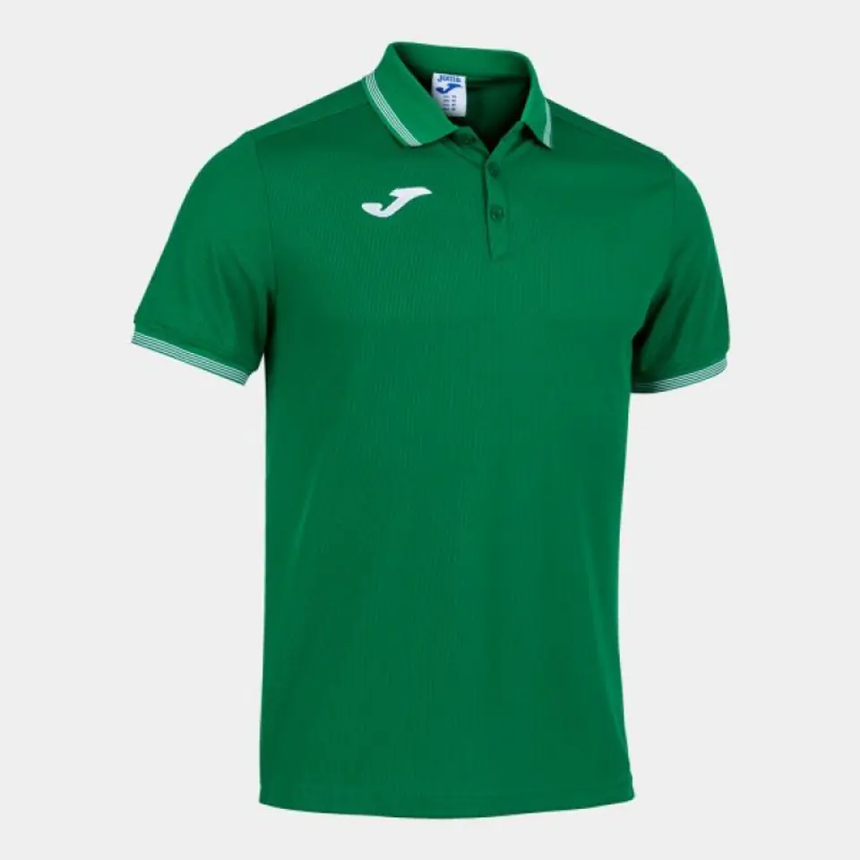 ⁨Koszulka Joma Campus III Polo S/S 101588. (kolor Zielony, rozmiar 3XL)⁩ w sklepie Wasserman.eu