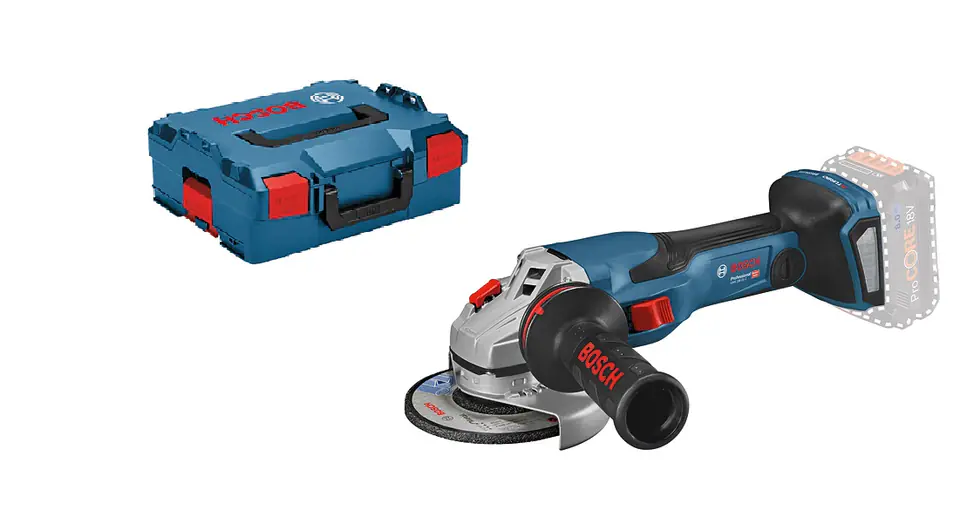 ⁨BATTERY ANGLE GRINDER 125MM GWS 18V-15 C 0*AH⁩ at Wasserman.eu