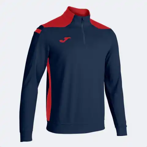 ⁨Bluza Joma Championship VI Sweatshirt 101952 (kolor Czerwony. Granatowy, rozmiar 3XS)⁩ w sklepie Wasserman.eu
