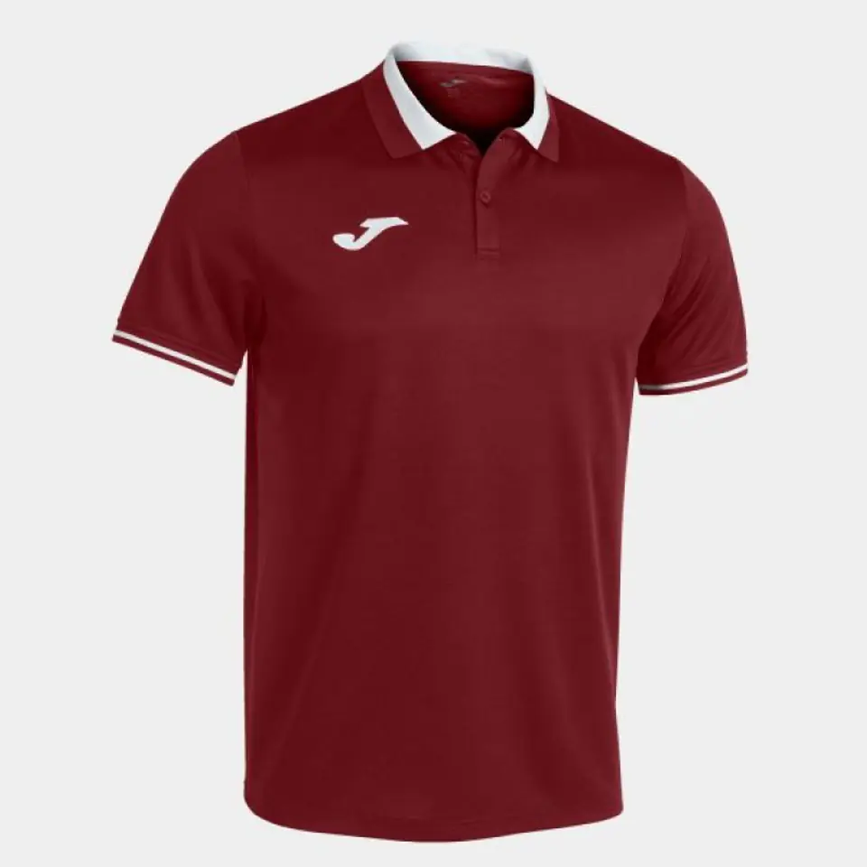 ⁨Koszulka Joma Championship VI Short Sleeve Polo 101954 (kolor Czarny, rozmiar 2XS)⁩ w sklepie Wasserman.eu