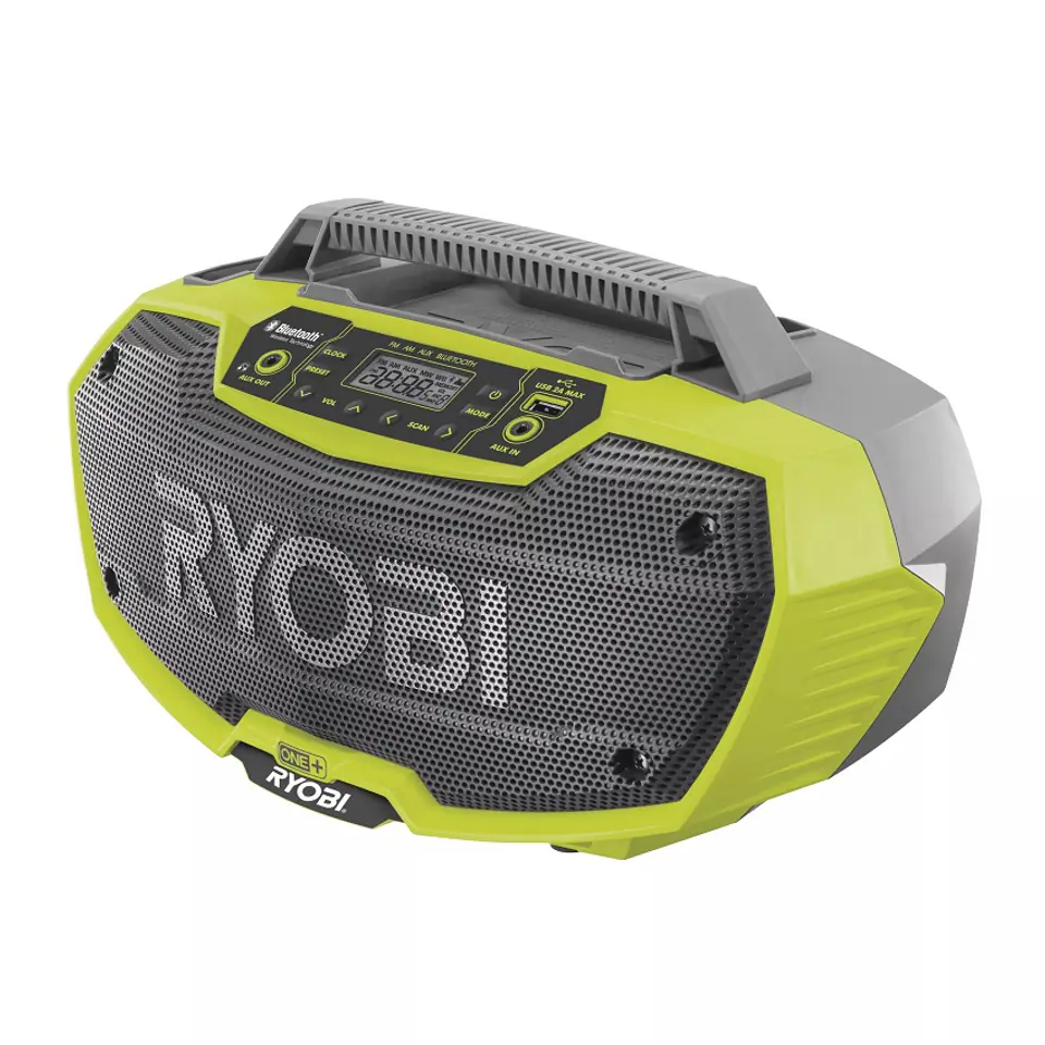 ⁨RECHARGEABLE BLUETOOTH RADIO R18R-H0 18V 0*AH ONE+⁩ at Wasserman.eu