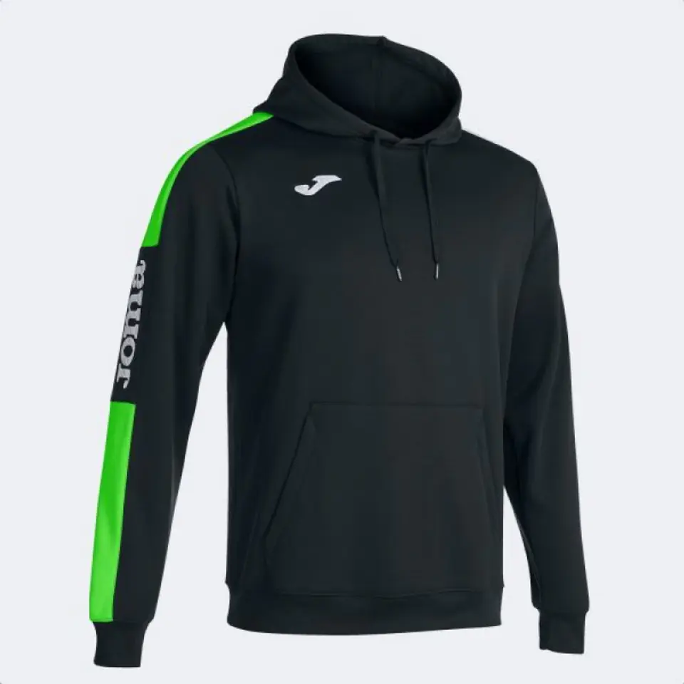 ⁨Bluza Joma Championship IV Hoodie 102103 (kolor Czarny. Zielony, rozmiar 3XL)⁩ w sklepie Wasserman.eu