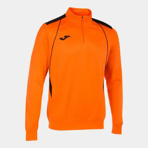 ⁨Bluza Joma Championship VII Sweatshirt 103082 (kolor Czarny. Pomarańczowy, rozmiar 3XL)⁩ w sklepie Wasserman.eu