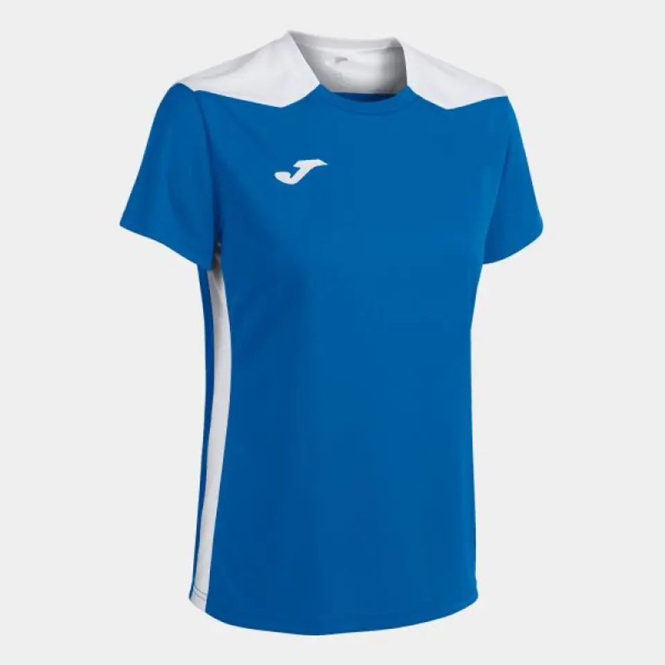 ⁨Koszulka Joma Championship VI Short Sleeve T-shirt W 901265. (kolor Biały. Niebieski, rozmiar 2XL)⁩ w sklepie Wasserman.eu