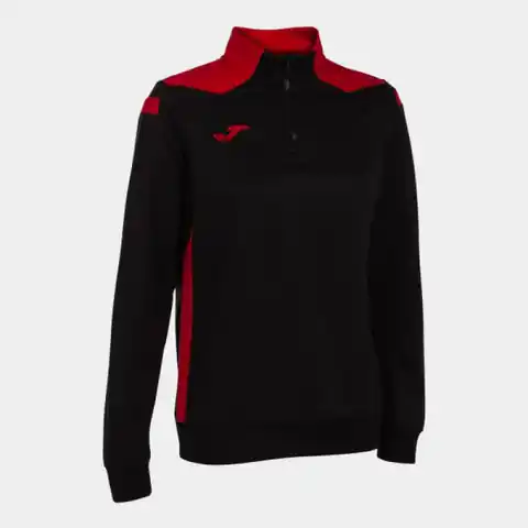 ⁨Bluza Joma Championship VI Sweatshirt W 901268 (kolor Czarny. Czerwony, rozmiar XL)⁩ w sklepie Wasserman.eu