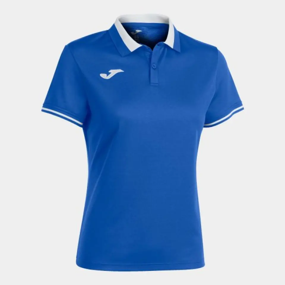 ⁨Koszulka Joma Championship VI Short Sleeve Polo W 901272. (kolor Niebieski, rozmiar 2XL)⁩ w sklepie Wasserman.eu