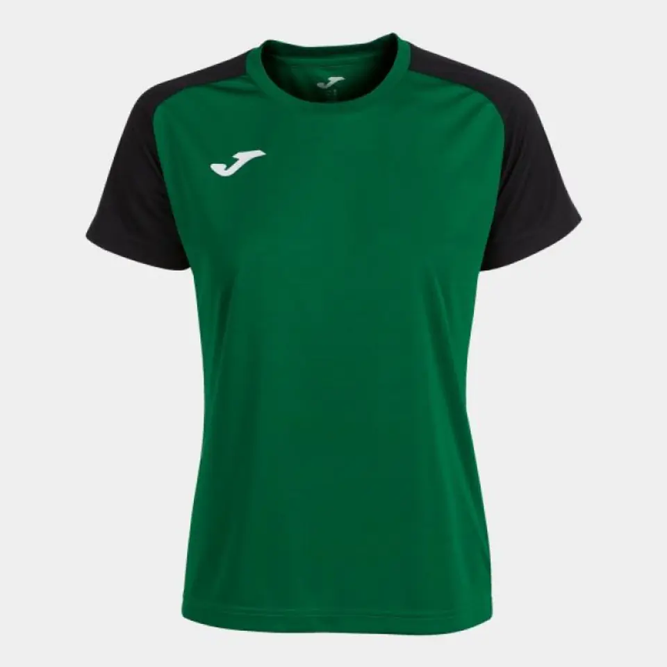 ⁨Koszulka piłkarska Joma Academy IV Sleeve W 901335 (kolor Czarny. Zielony, rozmiar 2XL)⁩ w sklepie Wasserman.eu