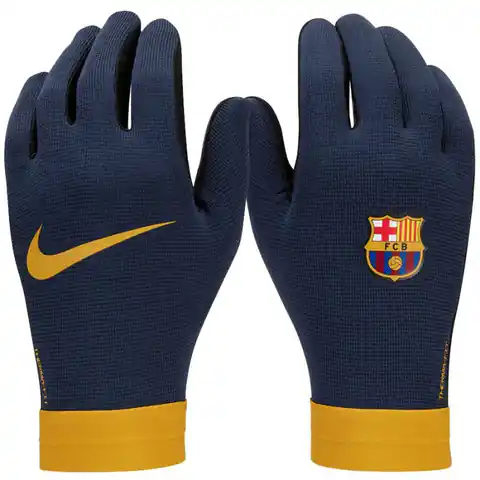 ⁨Rękawiczki Nike FC Barcelona Academy Thermafit FJ4861 (kolor Granatowy, rozmiar L)⁩ w sklepie Wasserman.eu