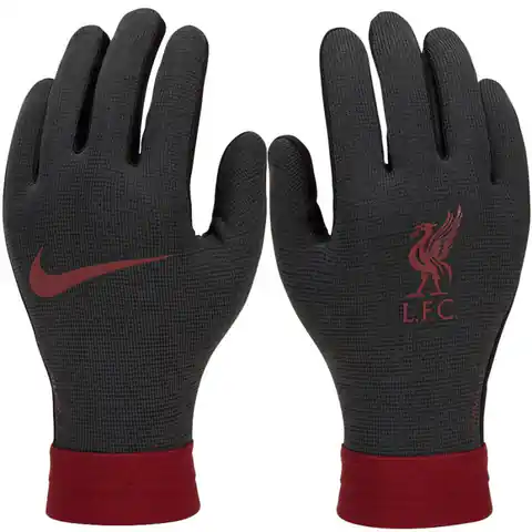 ⁨Rękawiczki Nike Liverpool FC Thermafit HO23 Jr (kolor Czarny, rozmiar M)⁩ w sklepie Wasserman.eu