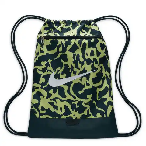 ⁨Worek, plecak Nike Brasilia FB2831 (kolor zielony)⁩ w sklepie Wasserman.eu