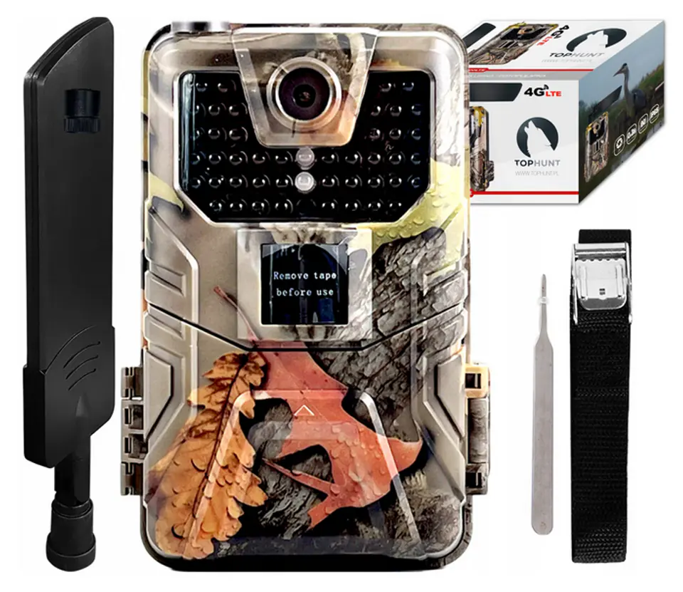 Kamera leśna Tophunt HC900LTE 2K GSM 4G LTE MMS PL fotopułapka w sklepie Wasserman.eu