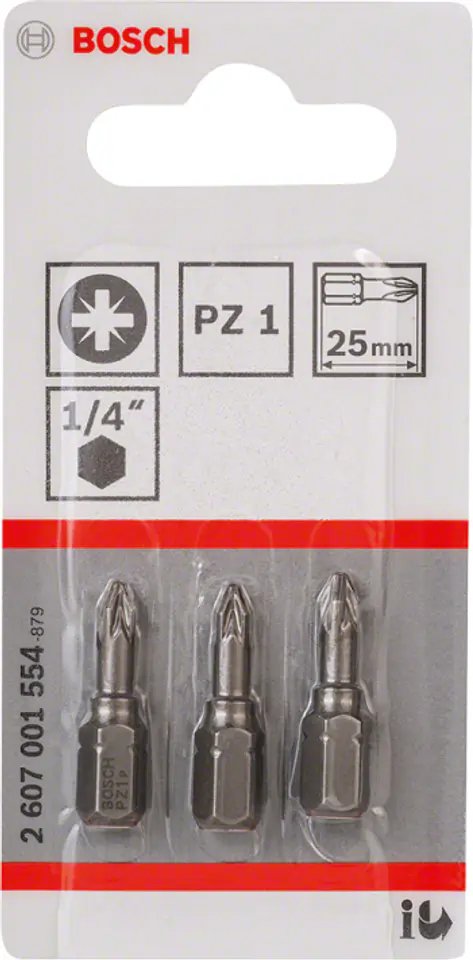 ⁨BIT, GROT, KOŃCÓWKA PZ1 EH 25MM 3 SZT.⁩ w sklepie Wasserman.eu