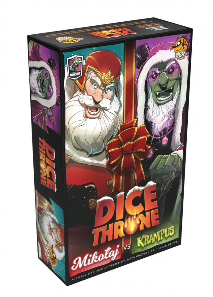 ⁨Dice Throne: Miko aj vs Krampus⁩ at Wasserman.eu