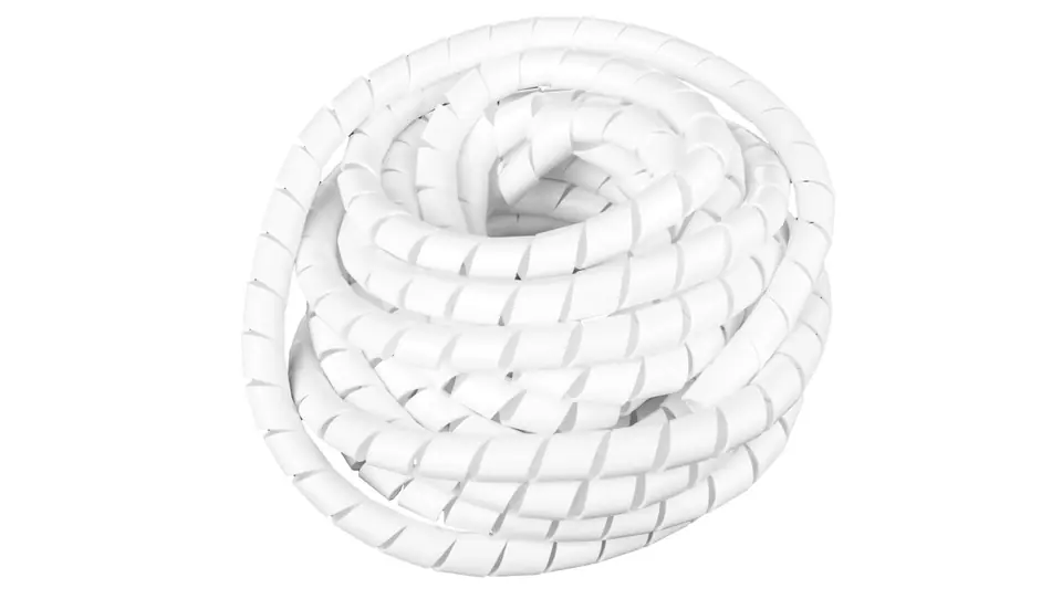 ⁨Spiral protective hose WSN 24/V2 white E01WS-01010300800 /10m/⁩ at Wasserman.eu