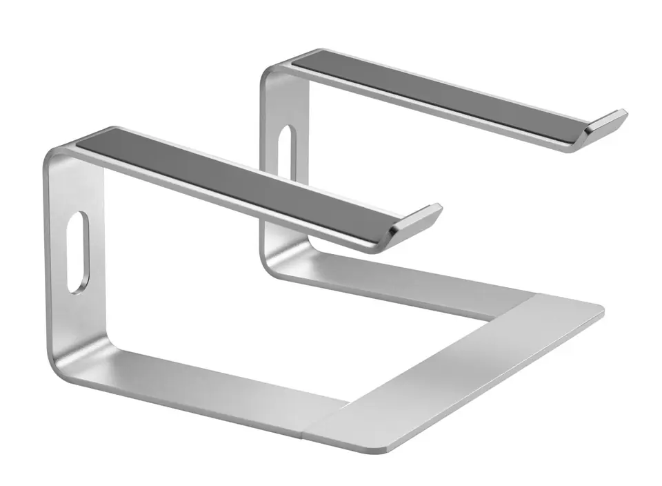 ⁨Gembird NBS-D1-01 laptop stand Aluminium, Silver 39.6 cm (15.6")⁩ at Wasserman.eu