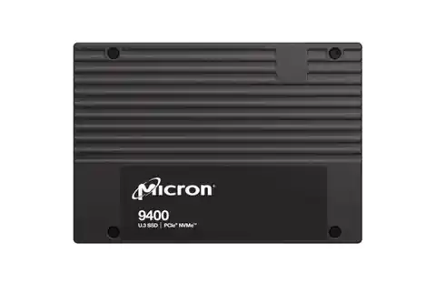 ⁨SSD Micron 9400 PRO 7.68TB NVMe U.3 (15mm) MTFDKCC7T6TGH-1BC1ZABYYR (DPWD 1)⁩ at Wasserman.eu