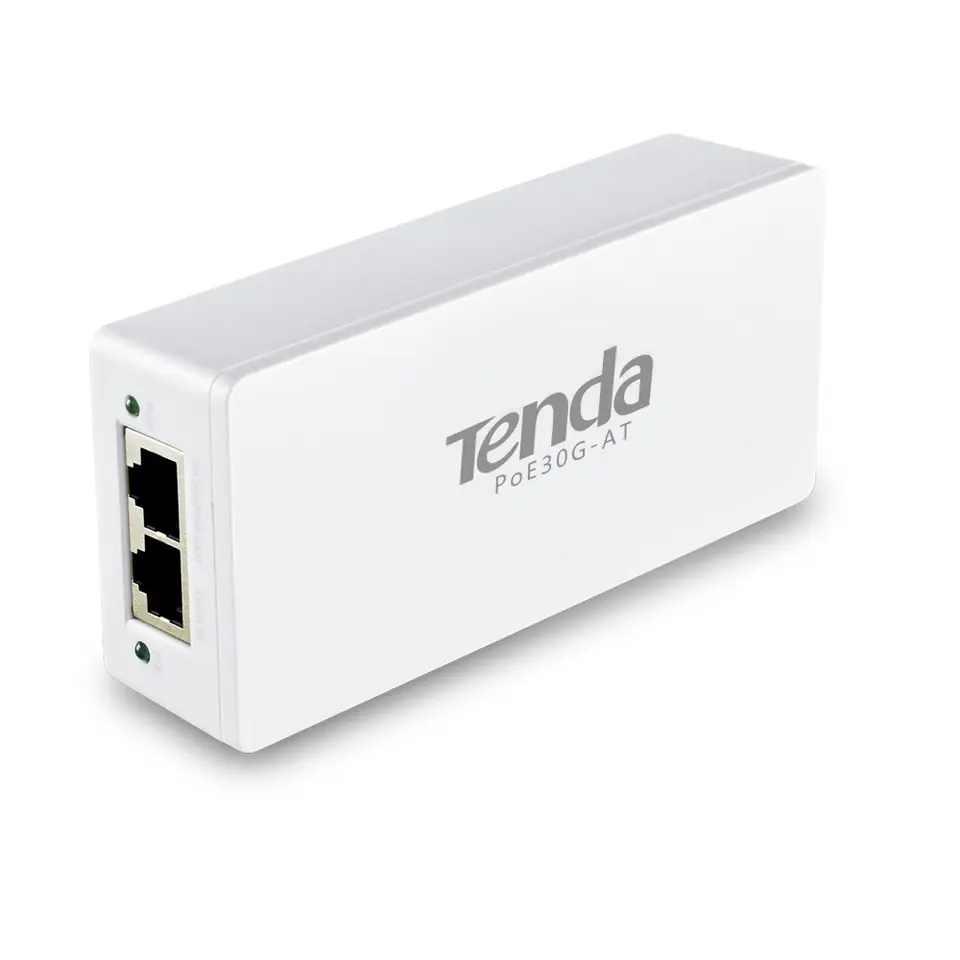 ⁨Tenda POE30G-AT PoE adapter Gigabit Ethernet⁩ at Wasserman.eu