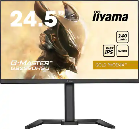 ⁨iiyama G-MASTER GB2590HSU-B5 computer monitor 62.2 cm (24.5") 1920 x 1080 pixels Full HD LCD Black⁩ at Wasserman.eu