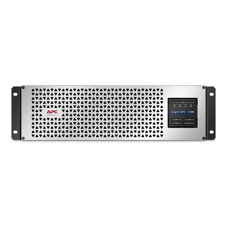 ⁨APC Smart-UPS, Line Interactive, 1500VA, Lithium-ion, Rackmount 3U, 230V, 6x IEC C13 outlets, SmartConnect Port+SmartSlot, Short Depth, AVR, LCD⁩ at Wasserman.eu