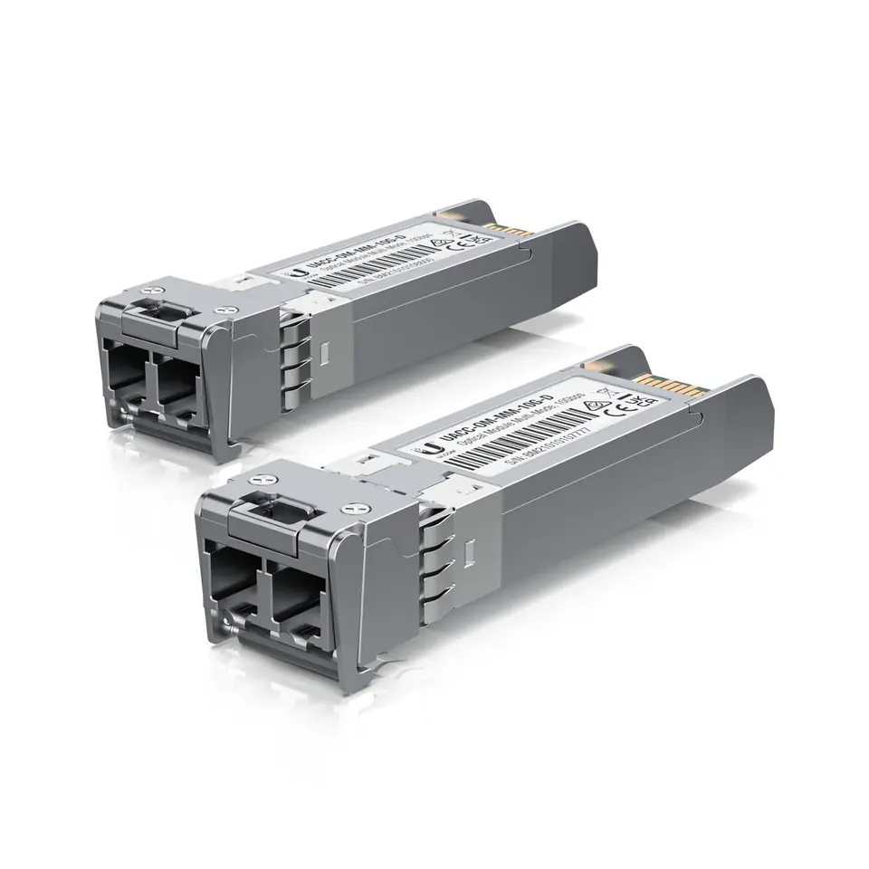 ⁨Ubiquiti Networks UACC-OM-MM-10G-D-20 Network Relay Module Fiber Optic 10000 Mbit/s SFP 850nm⁩ at Wasserman.eu