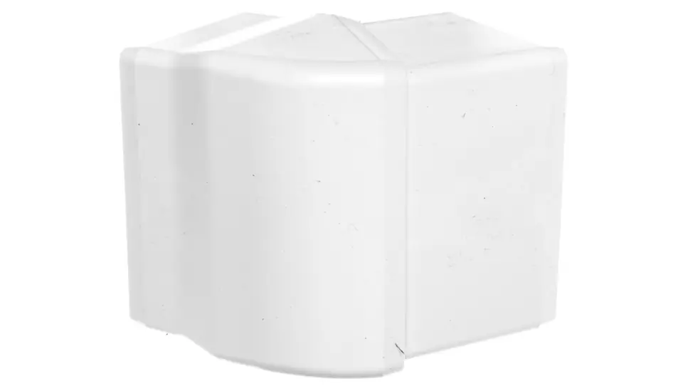 ⁨External corner LH 60x40mm 90 degrees creamy white 8656⁩ at Wasserman.eu