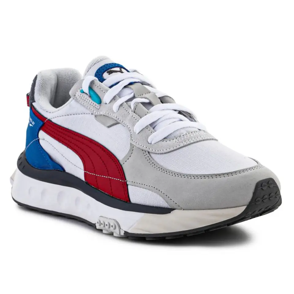 ⁨Buty Puma Wild Rider Layers M 380697 (kolor Szary/Srebrny. Wielokolorowy, rozmiar EU 44)⁩ w sklepie Wasserman.eu