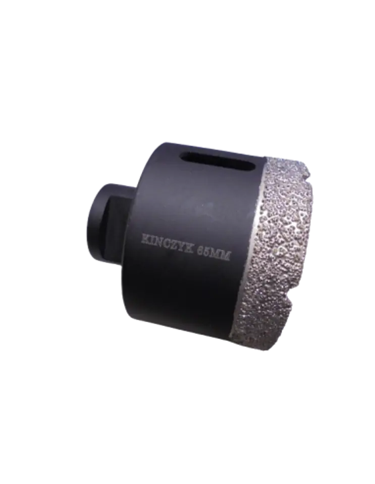 ⁨Otwornica do gresu ceramiki granitu Kinczyk fi 65mm M14⁩ w sklepie Wasserman.eu