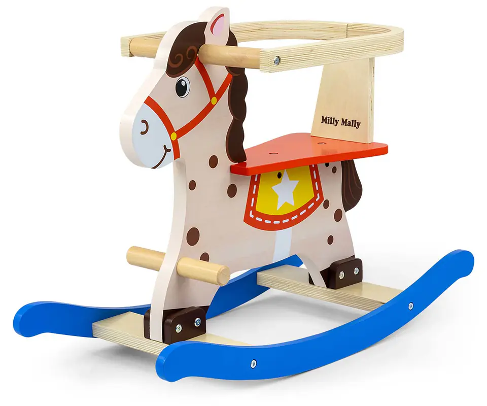 ⁨Rocking horse Lucky 12 Blue⁩ at Wasserman.eu