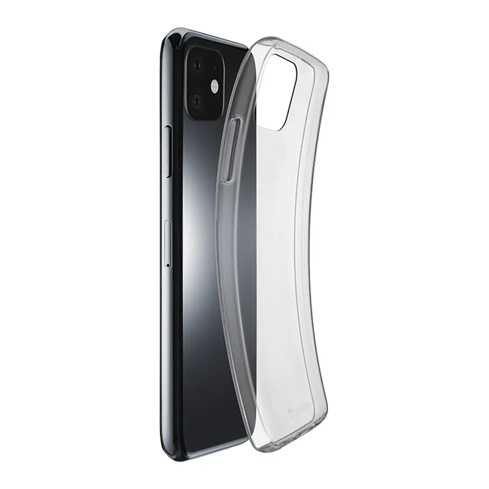 ⁨Cellularline Fine - Etui iPhone 11 (przezroczysty)⁩ w sklepie Wasserman.eu