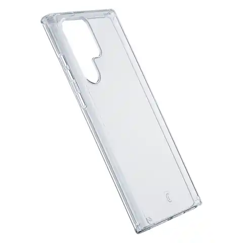 ⁨Cellularline Clear Strong - Etui Samsung Galaxy S23 Ultra z ochroną antybakteryjną (przezroczysty)⁩ w sklepie Wasserman.eu