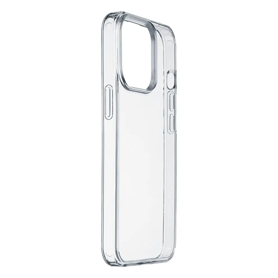 ⁨Cellularline Clear Strong - Etui iPhone 15 Pro z ochroną antybakteryjną (przezroczysty)⁩ w sklepie Wasserman.eu