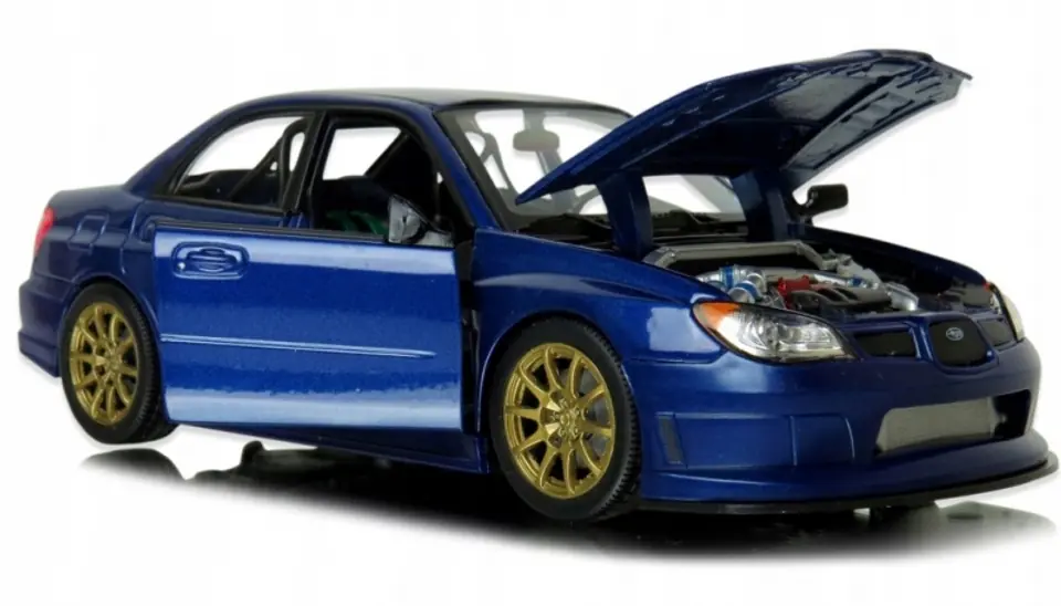 ⁨WELLY SUBARU IMPREZA WRX STI 1:24 SAMOCHÓD KOLEKCJONERSKI⁩ w sklepie Wasserman.eu