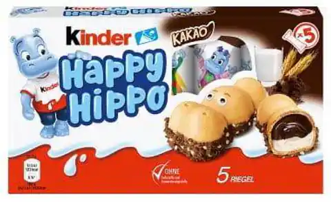 ⁨Kinder Happy Hippo Kakao 103,5 g⁩ w sklepie Wasserman.eu