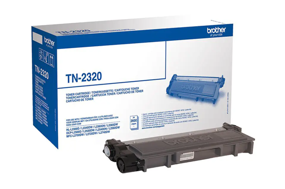 ⁨Oryginalny Toner Czarny Brother TN2320, TN-2320⁩ w sklepie Wasserman.eu