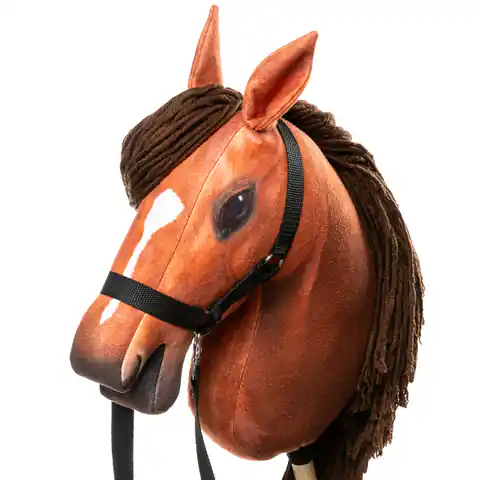 ⁨Hobby Horse Skippi A3 - Bursztyn - zabawka dla dziewczynki konik na kiju⁩ w sklepie Wasserman.eu