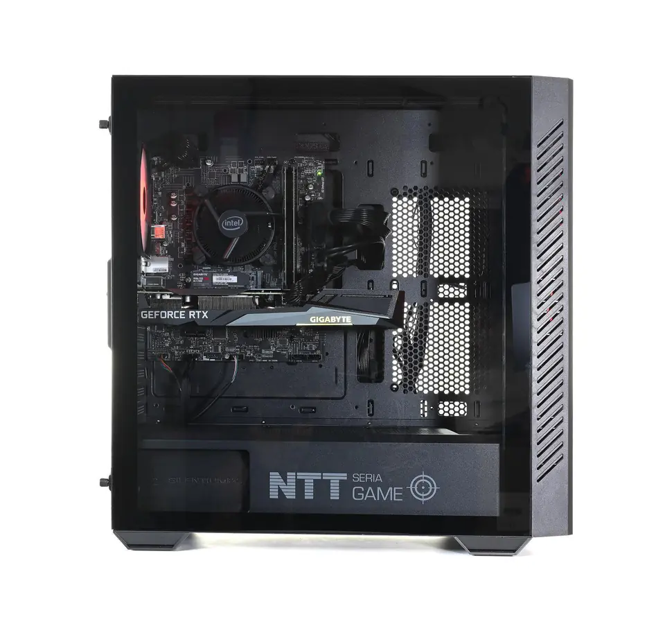 ⁨Komputer NTT Game AI PC - Ryzen 5 8600G, RTX 4070 12GB, 32GB RAM, 1TB SSD, WIFI, W11H⁩ w sklepie Wasserman.eu
