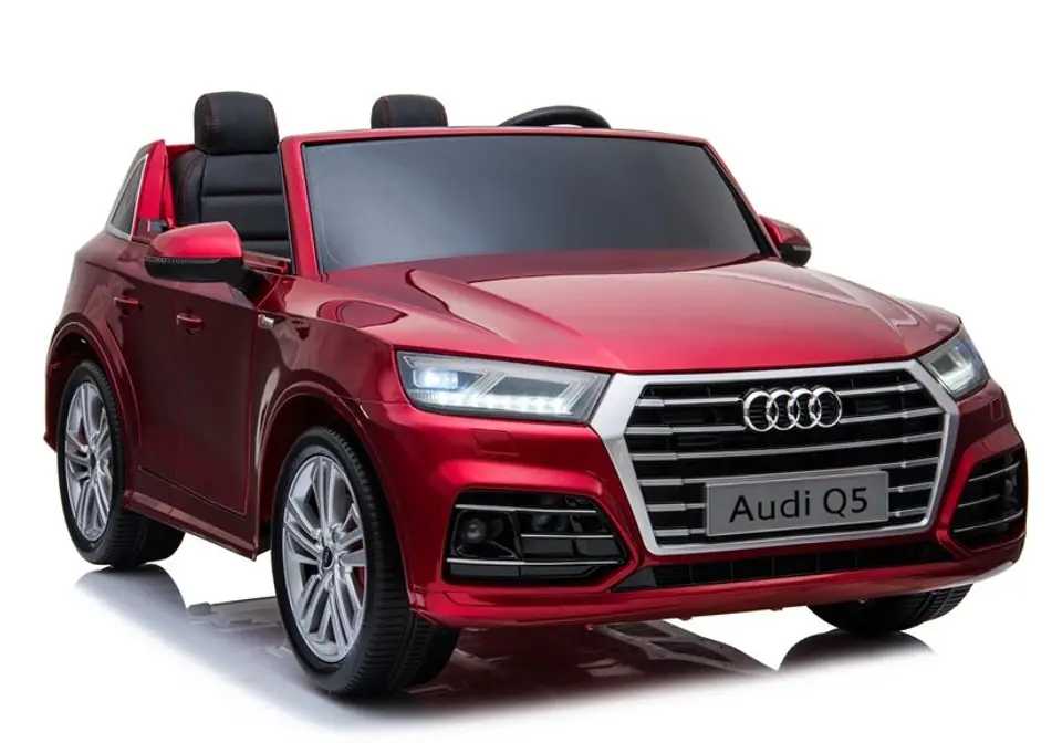 ⁨Pojazd na Akumulator Nowe Audi Q5 2-osobowe Czerwone Lakierowane⁩ w sklepie Wasserman.eu
